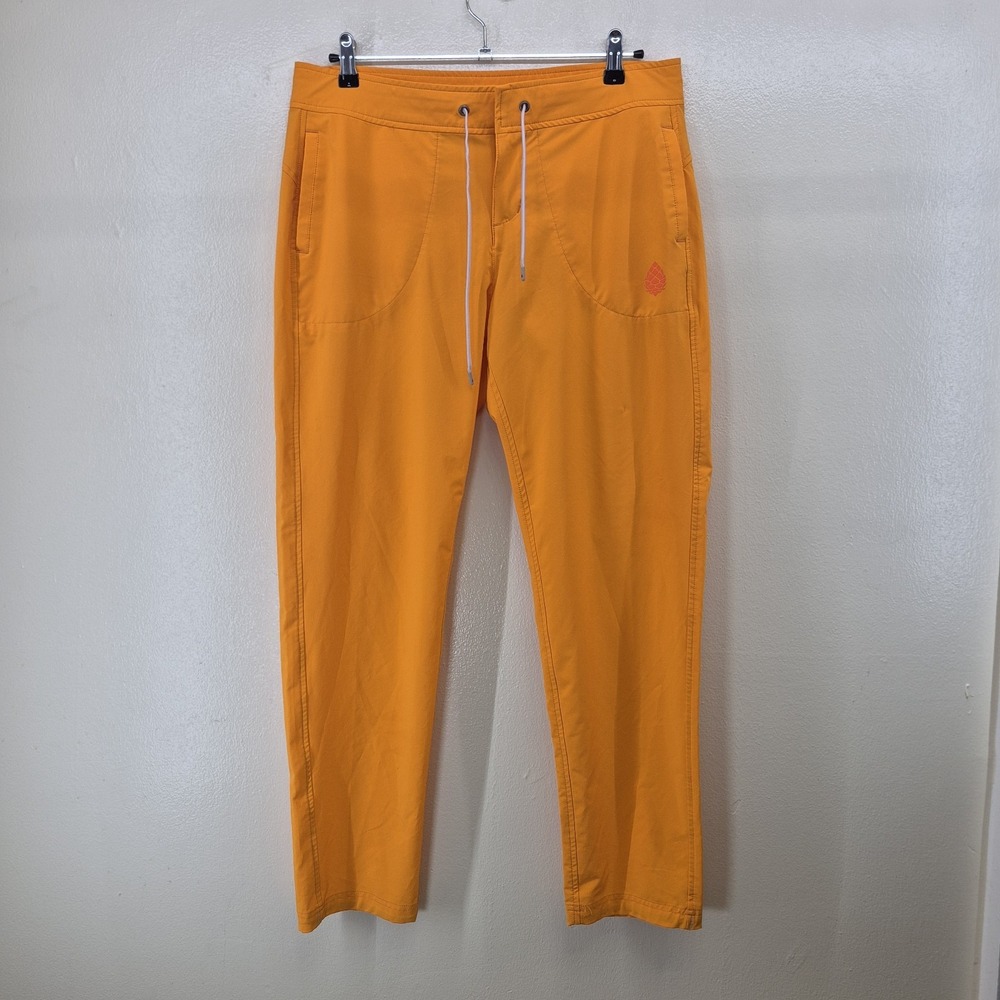 STIO CFS Board Pants Women's 10 Orange Lightweight Hiking Outdoor Quick Dry - Picture 3 of 16